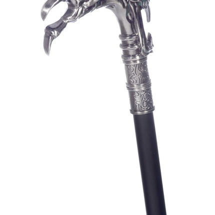 Zwart Zilveren Wandelstok Klauw van Wilbers & Wilbers koop je bij Partywinkel