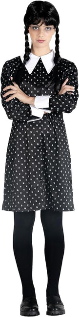 Wednesday Addams Kostuum Met Pruik Dames van Ciao International koop je bij Partywinkel