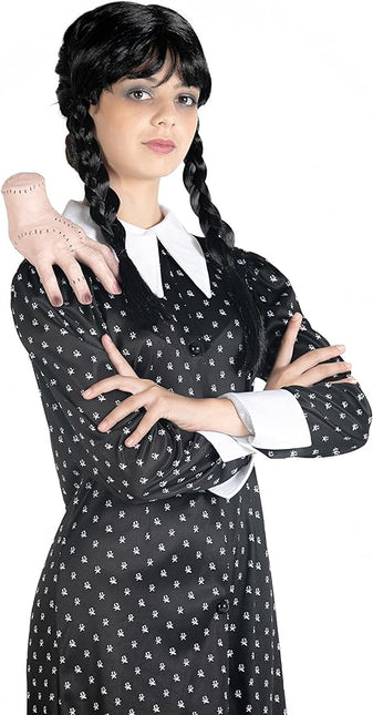 Wednesday Addams Kostuum Met Pruik Dames van Ciao International koop je bij Partywinkel