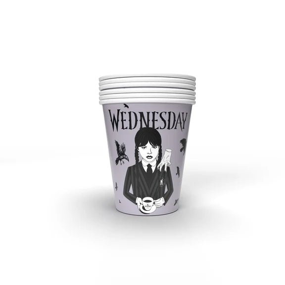 Wednesday Bekers 250ml 8st van VDV Benefit koop je bij Partywinkel