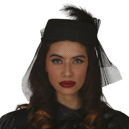 Weduwe Hoed van Fiestas Guirca koop je bij Partywinkel