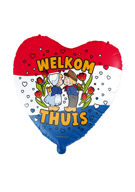 Welkom Thuis Helium Ballon Leeg 60cm van Paper Dreams koop je bij Partywinkel
