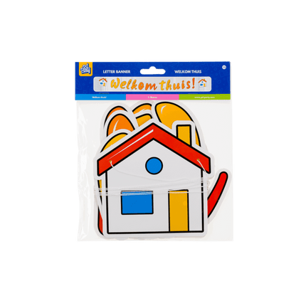 Welkom Thuis Letterslinger 2,5m van Paper Dreams koop je bij Partywinkel