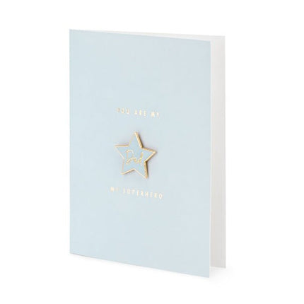 Wenskaart Dad 14,8cm van Partydeco koop je bij Partywinkel