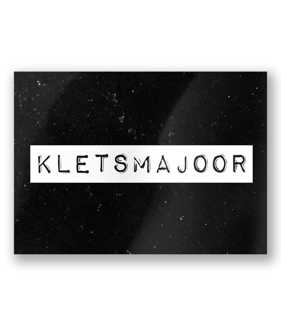 Wenskaart Kletsmajoor 15cm van Paper Dreams koop je bij Partywinkel