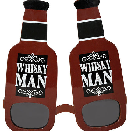 Whiskey Fles Bril van Fiestas Guirca koop je bij Partywinkel