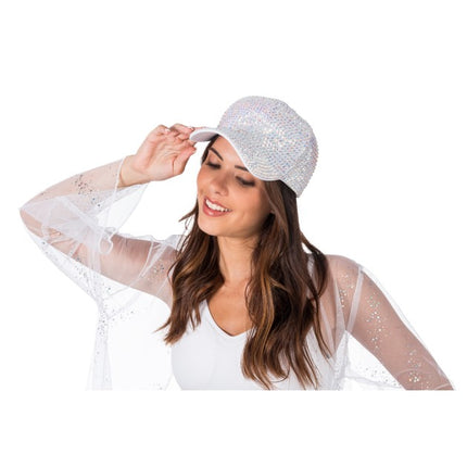 Witte Strass Pet One Size