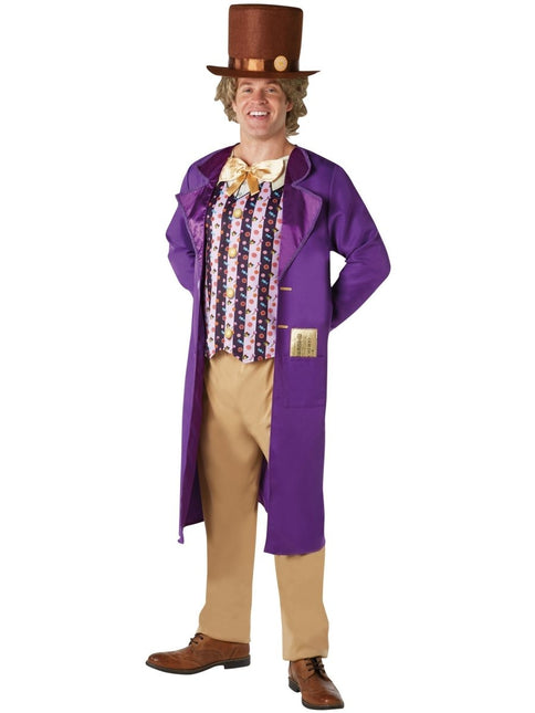 Willy Wonka Kostuum Paars Heren van Rubies koop je bij Partywinkel