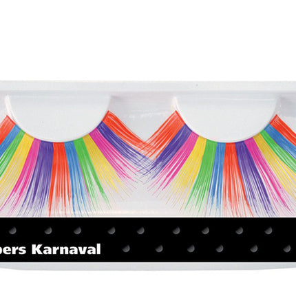 Regenboog Nep Wimpers Jumbo van Wilbers & Wilbers koop je bij Partywinkel
