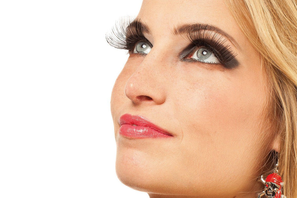 Zwarte Nep Wimpers Jumbo van Wilbers & Wilbers koop je bij Partywinkel