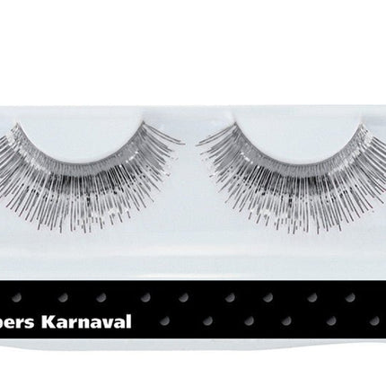 Zilveren Nep Wimpers Lametta van Wilbers & Wilbers koop je bij Partywinkel