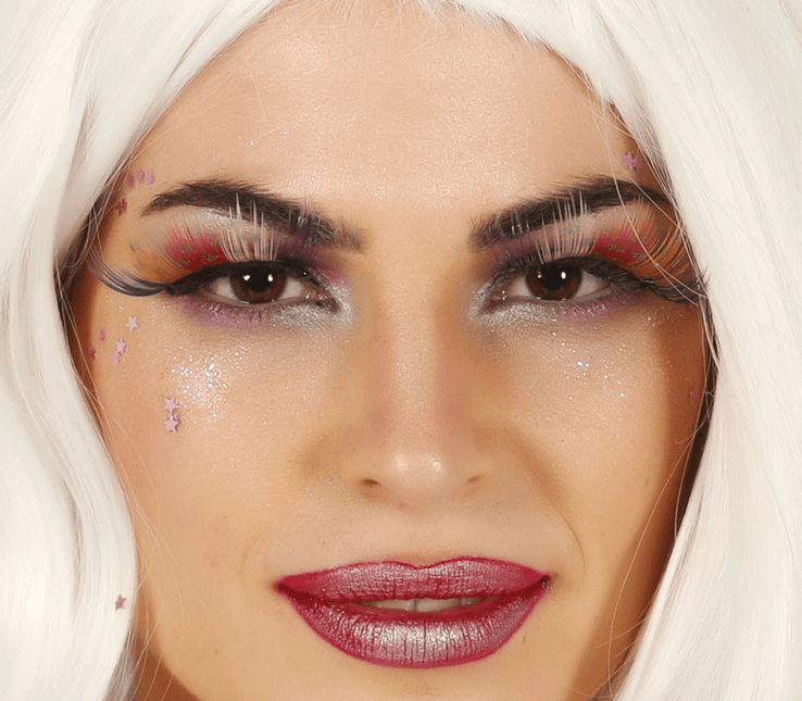 Wimpers Lijm Meerkleurig van Fiestas Guirca koop je bij Partywinkel