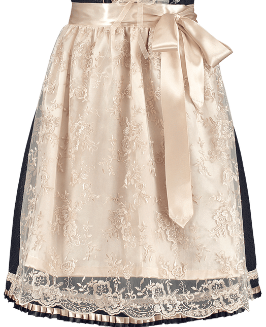 Wit Blauwe Dirndl Jurk Oktoberfest Dames 2 Delig van Haus Huberts koop je bij Partywinkel