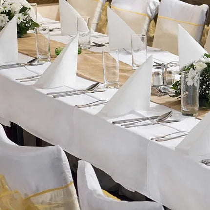 Wit Tafelkleed 3m van Partydeco koop je bij Partywinkel