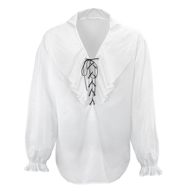 Witte Blouse Heren Piraten/Renaissance van Widmann koop je bij Partywinkel