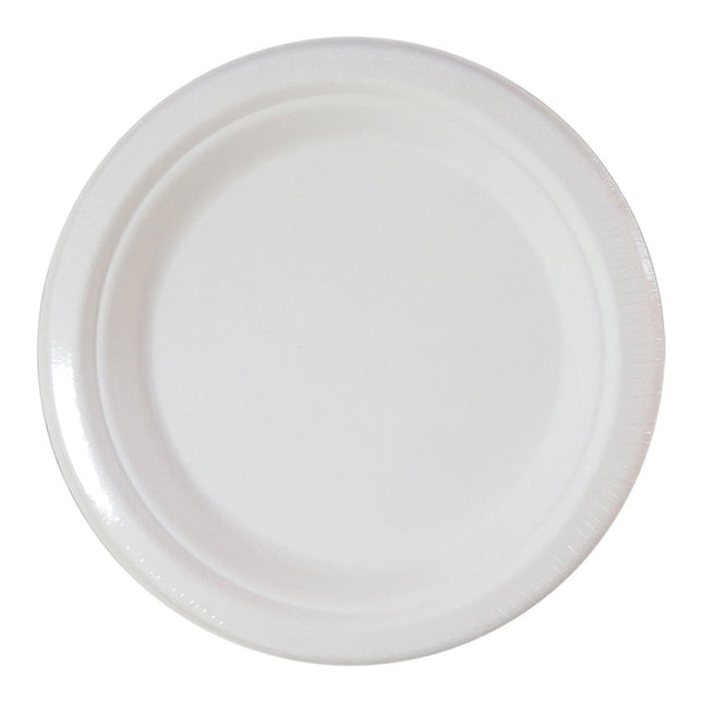 Witte Borden 18cm 10st van Procos koop je bij Partywinkel