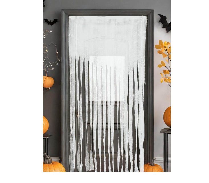 Witte Deurgordijn 2m van Fiestas Guirca koop je bij Partywinkel