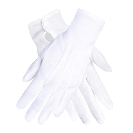 Witte Handschoenenen Drukknoop van Boland koop je bij Partywinkel