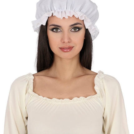 Witte Kap Dames van Fiestas Guirca koop je bij Partywinkel