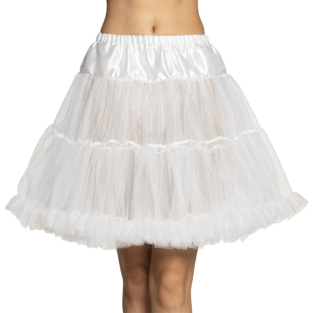 Witte Petticoat Deluxe van Boland koop je bij Partywinkel