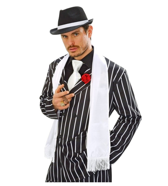 Witte Sjaal Satijn van Widmann koop je bij Partywinkel