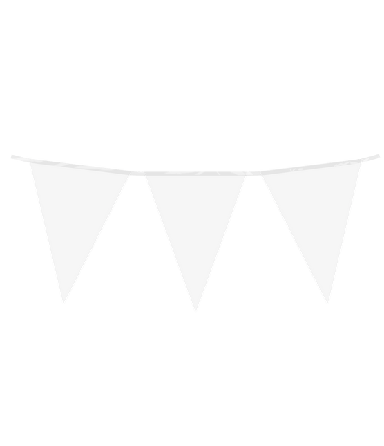 Witte Slinger 10m van Paper Dreams koop je bij Partywinkel