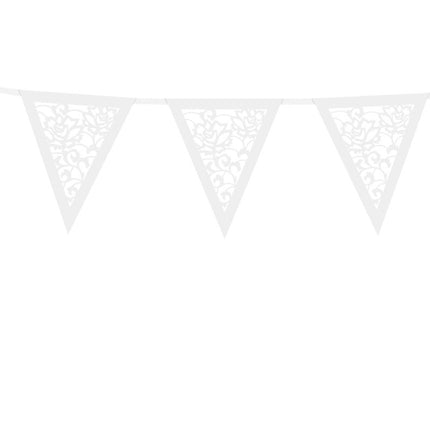 Witte Slingers Doorzichtig 3m van Partydeco koop je bij Partywinkel