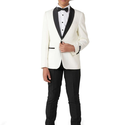 Witte Smoking Jongen Tiener OppoSuits van OppoSuits koop je bij Partywinkel