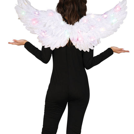 Witte Vleugels 80cm van Fiestas Guirca koop je bij Partywinkel