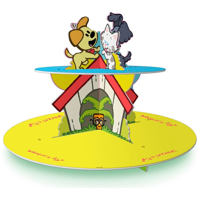 Woezel en Pip Etagere 30cm van Folat koop je bij Partywinkel