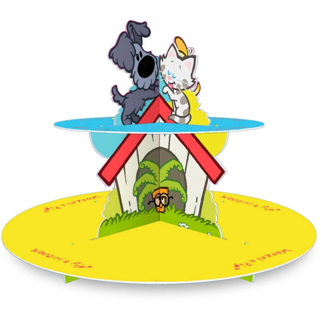 Woezel en Pip Etagere 30cm van Folat koop je bij Partywinkel