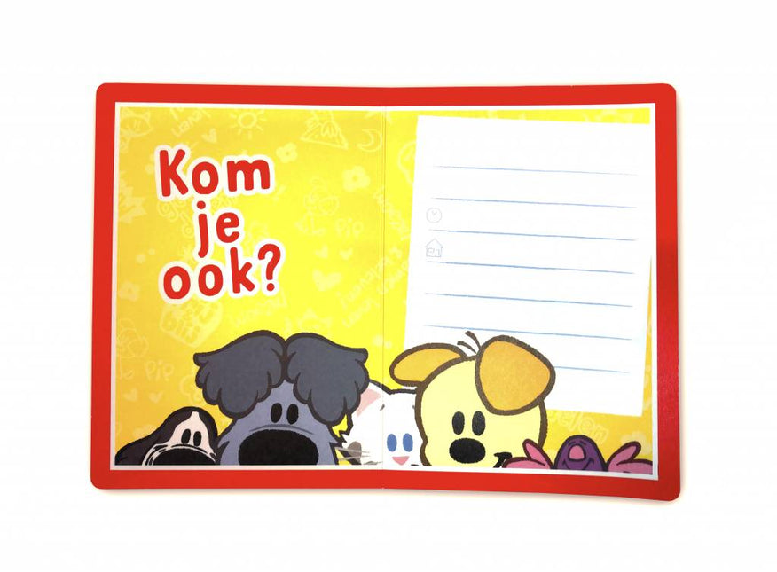 Woezel en Pip Uitnodigingen 8st van Folat koop je bij Partywinkel