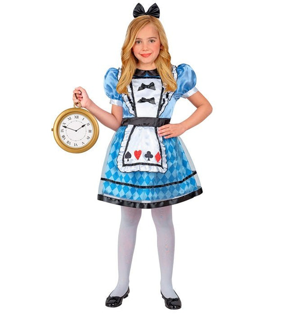 Wonderland Meisje Kostuum Blauw van Widmann koop je bij Partywinkel