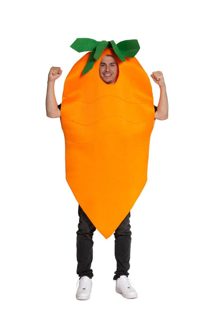 Wortel Kostuum Oranje van Partychimp koop je bij Partywinkel