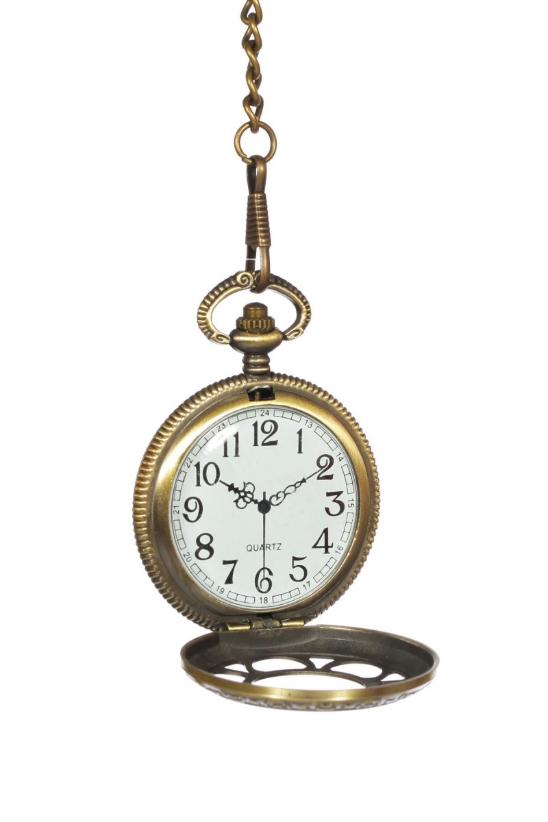 Zak Clock Zak Horloge Metaal – Partywinkel