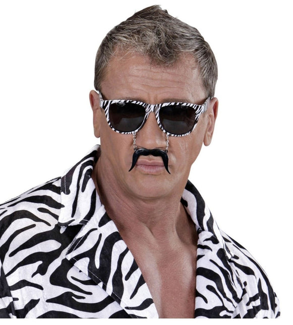 Zebra Bril van Widmann koop je bij Partywinkel