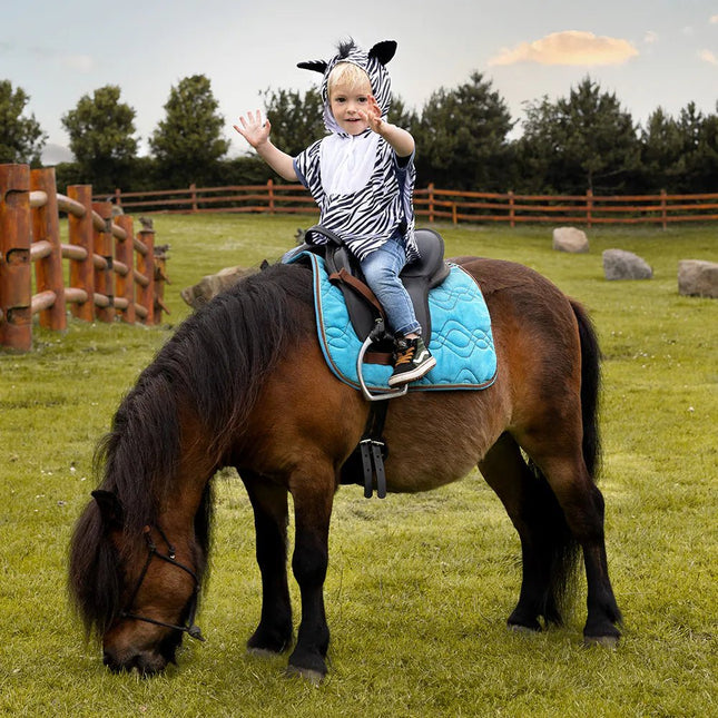 Zebra Poncho Kind van Boland koop je bij Partywinkel