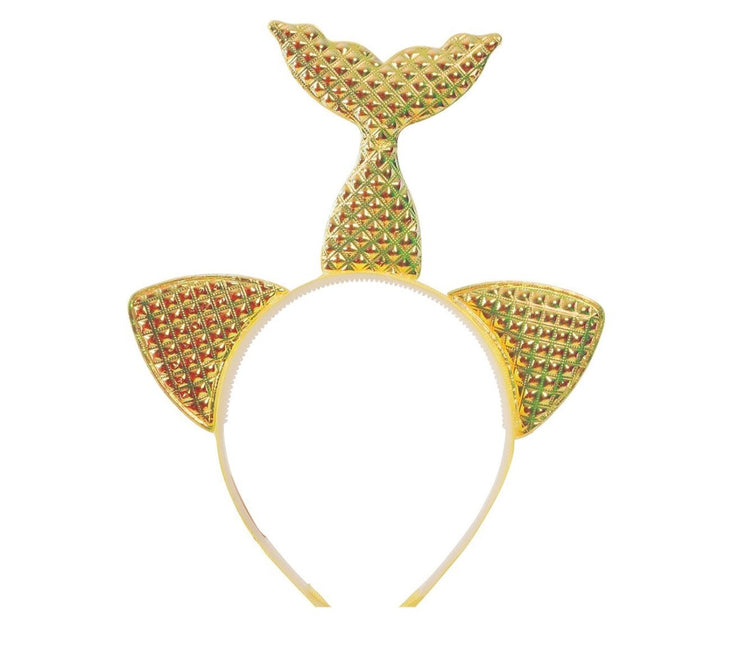 Zeemeermin Haarband Goud van Fiestas Guirca koop je bij Partywinkel
