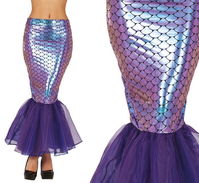 Zeemeermin Rok Paars van Fiestas Guirca koop je bij Partywinkel