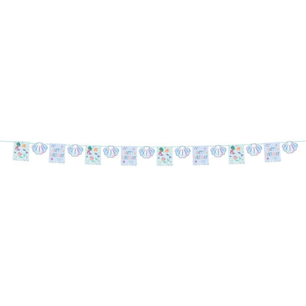 Zeemeermin Slinger Happy Birthday 6m van Folat koop je bij Partywinkel