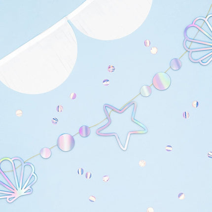 Zeemeermin Slingers 1,65m van Partydeco koop je bij Partywinkel