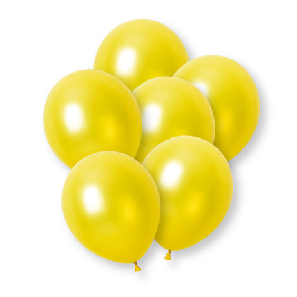 Gele Parelballonnen 30cm 50st