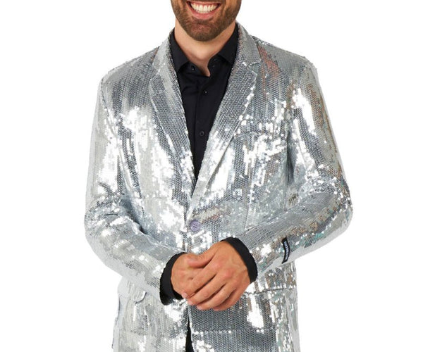Blazer Jas Mode Mannen Een-Knop Afdrukken Jas Jurk