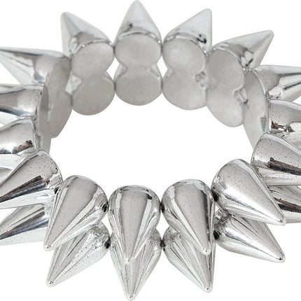 Zilveren Armband Punk van Fiestas Guirca koop je bij Partywinkel