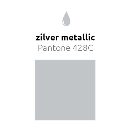 Zilveren Ballonnen Metallic 25cm 50st van Balloonia koop je bij Partywinkel