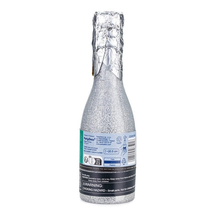 Zilveren Confetti Kanon Champagne 20,5cm van Partydeco koop je bij Partywinkel
