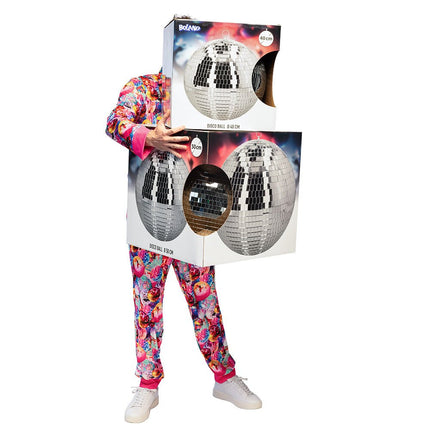 Zilveren Discobal Xl 40cm van Boland koop je bij Partywinkel