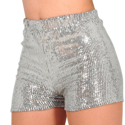 Zilveren Glitter Broek L van Fiestas Guirca koop je bij Partywinkel