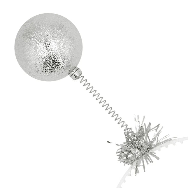 Zilveren Haarband Bolletjes van Boland koop je bij Partywinkel
