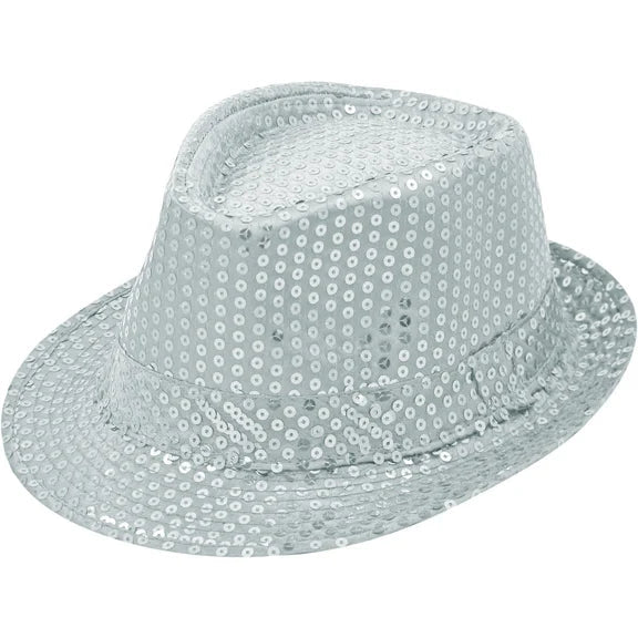 Zilveren Hoed Glitters van VDV Benefit koop je bij Partywinkel